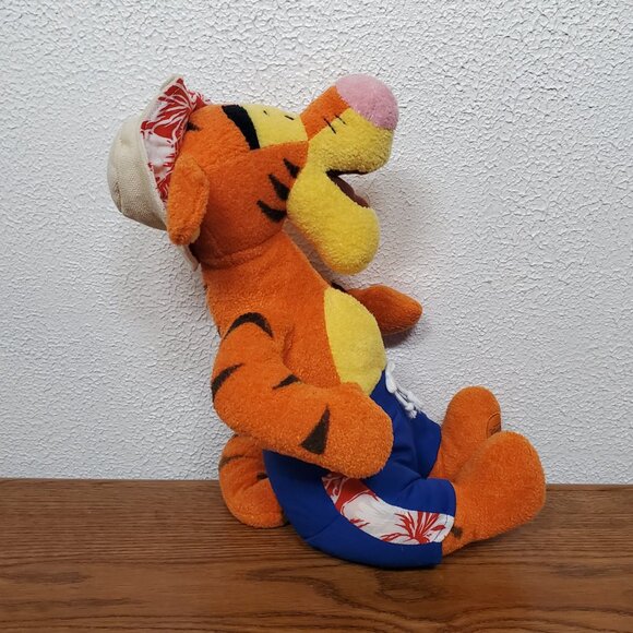 Plush Disney Tigger Pool Party 14" Stuffed Animal - Picture 4 of 7
